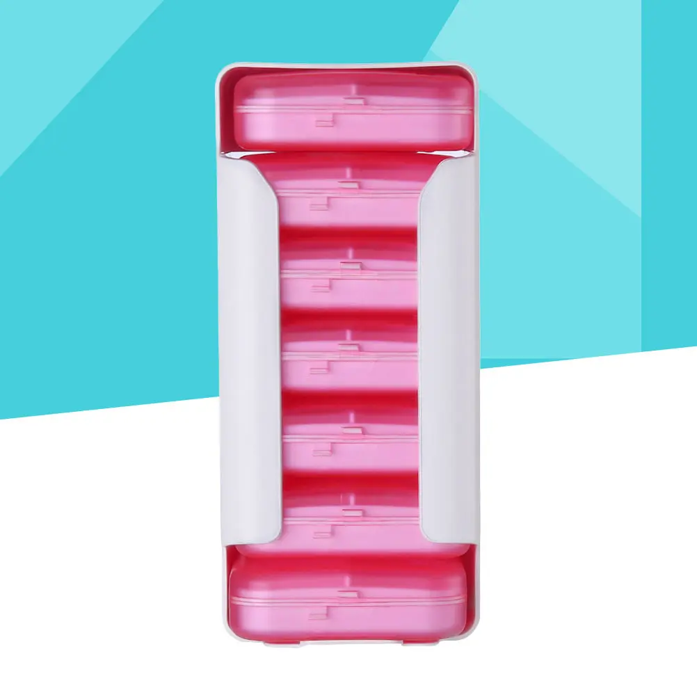 1Set Travel Pill Box Portable 7 Layers 42 Compartments Storage Case Dustproof Medicine Organizer Container Pink
1Set Travel Pill Box Portable 7 Layers 42 Compartments Storage Case Dustproof Medicine Organizer Container Pink
