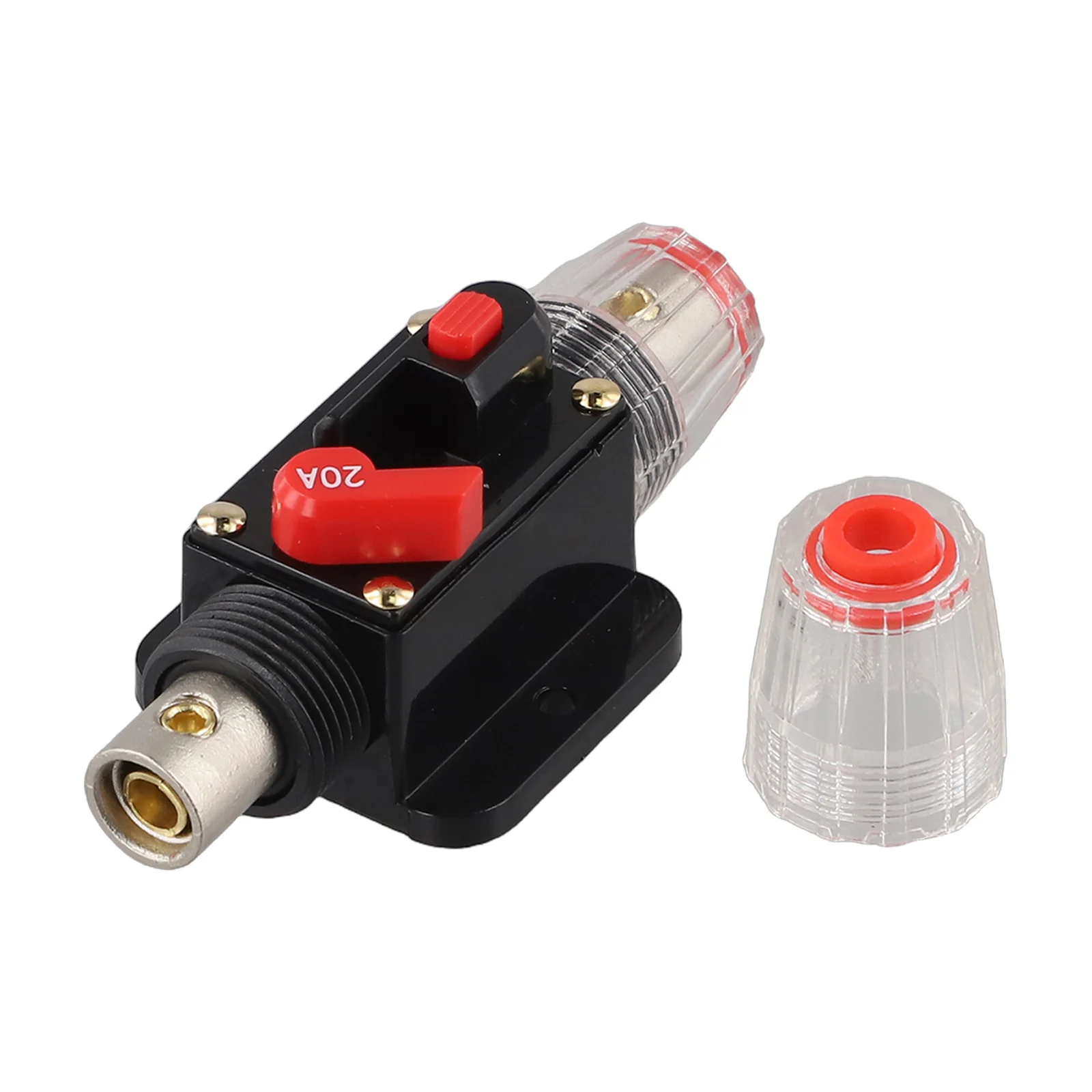 Circuit Breaker Compatible with Auxiliary Circuits in Trucks and Buses Includes Wire Lugs and Heat Shrink Tube for Easy Setup
Circuit Breaker Compatible with Auxiliary Circuits in Trucks and Buses Includes Wire Lugs and Heat Shrink Tube for Easy Setup