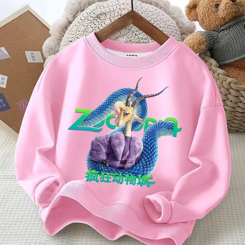 Spring Kid Boy Clothes Children Girls Disney Zootopia 2 Gary Print Sweatshirt Top Baby Cartoon Pullover Long Sleeve T-shirts
Spring Kid Boy Clothes Children Girls Disney Zootopia 2 Gary Print Sweatshirt Top Baby Cartoon Pullover Long Sleeve T-shirts