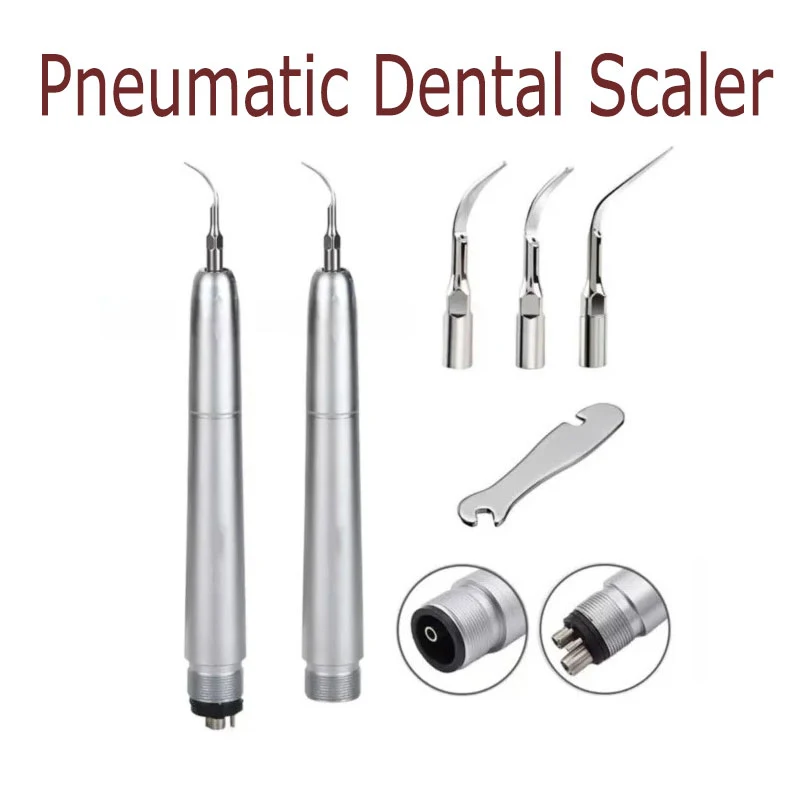 Пневматический стоматологический скалер с 3 насадками для чистки зубов, удаления зубного камня, универсальный очиститель Kavo 2/4 отверстия, стоматологические инструменты
Пневматический стоматологический скалер с 3 насадками для чистки зубов, удаления зубного камня, универсальный очиститель Kavo 2/4 отверстия, стоматологические инструменты