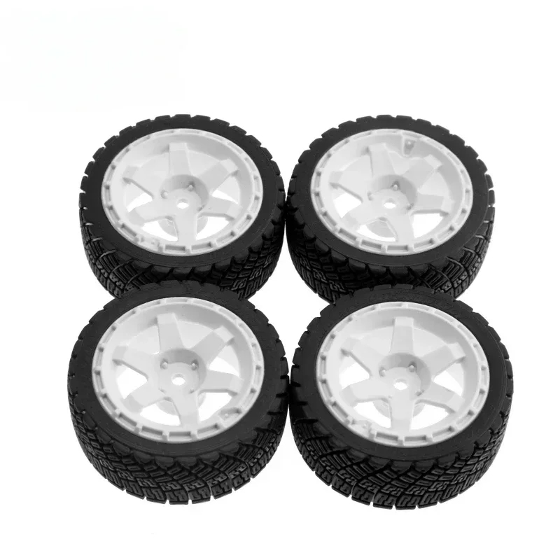 4pcs 67mm Plastic Wheel Rim Rubber Tire Universal For All 1/10 RC Rally On-Road Racing TAMIYA TT02 XV01 HSP 94123 HPI KYOSHO WLt
4pcs 67mm Plastic Wheel Rim Rubber Tire Universal For All 1/10 RC Rally On-Road Racing TAMIYA TT02 XV01 HSP 94123 HPI KYOSHO WLt