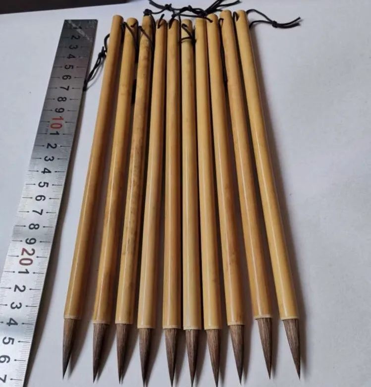 Кисть для китайской каллиграфии Xiao Kai Weasel Hair Lang Hao кисть для китайской живописи Mo Bi, 1 шт.
Кисть для китайской каллиграфии Xiao Kai Weasel Hair Lang Hao кисть для китайской живописи Mo Bi, 1 шт.