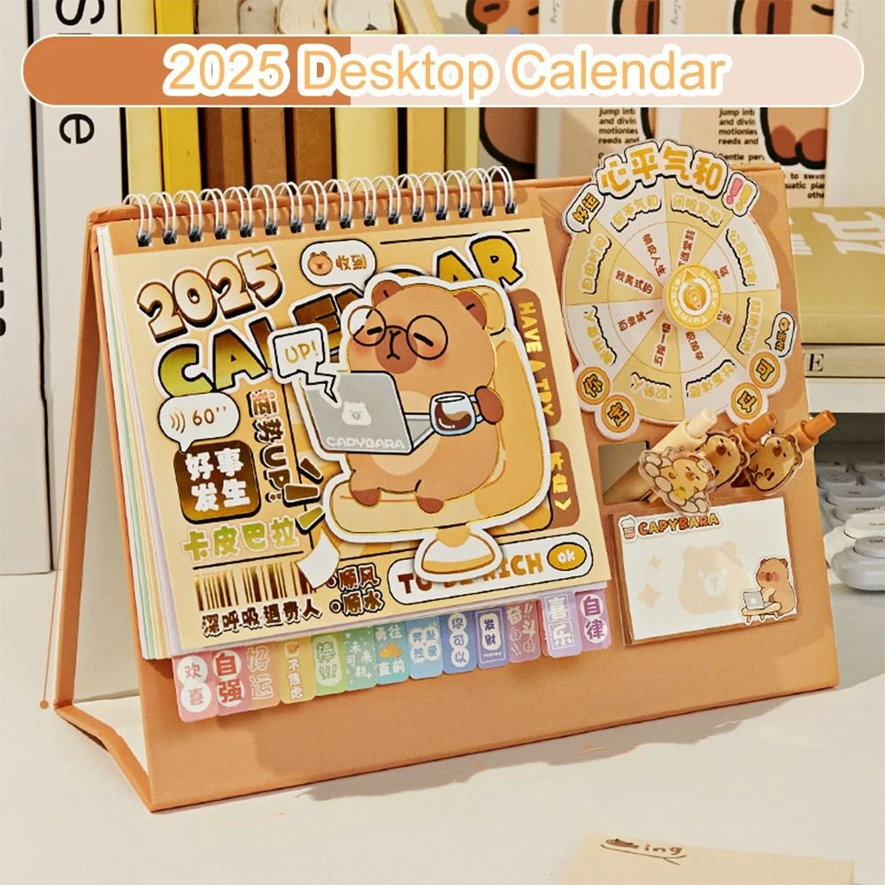 Funny Capybara 2025 Calendar Cute To Do List Wheel Desktop Calendar Daily Monthly Date Agenda Organizer Planner Gifts
Funny Capybara 2025 Calendar Cute To Do List Wheel Desktop Calendar Daily Monthly Date Agenda Organizer Planner Gifts