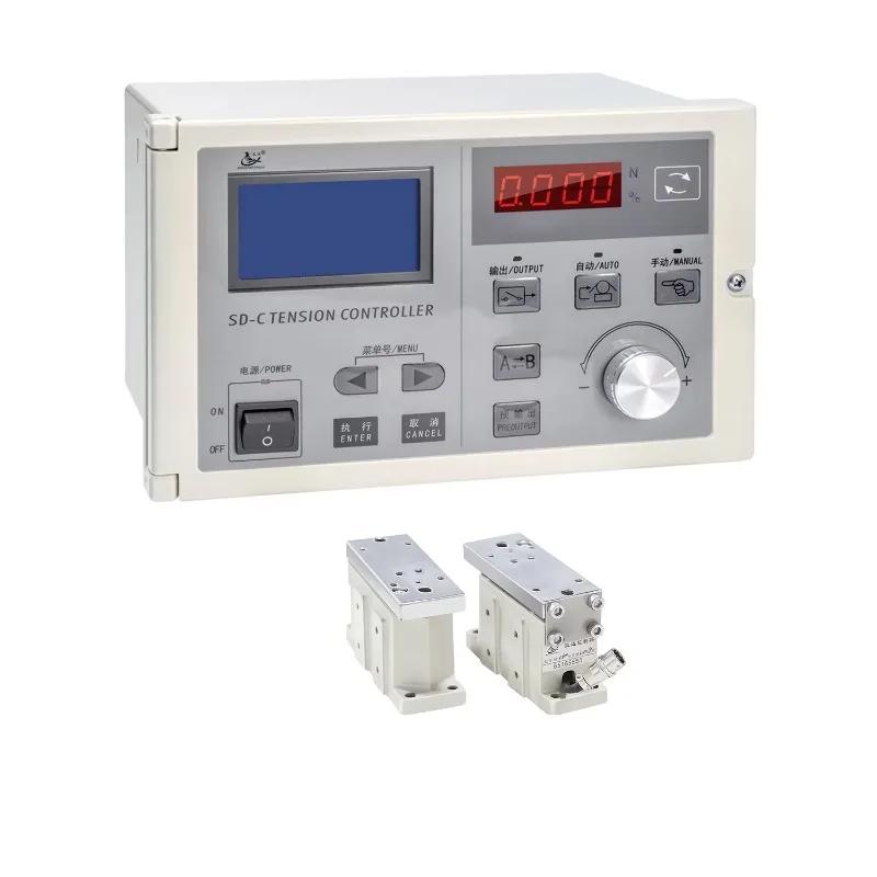 SD-C Automatic Tension Control System Magnetic Powder Brake Clutch Controller Auto Tension Controller
SD-C Automatic Tension Control System Magnetic Powder Brake Clutch Controller Auto Tension Controller