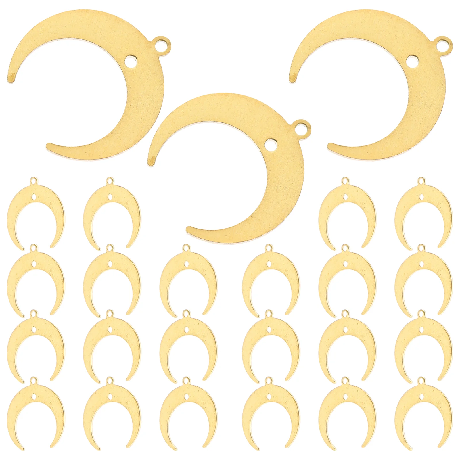 25 Pcs Moon Pendant Dark Charms Cute for Bracelets Jewelry Making Copper Necklace Kit Tiny Travel
25 Pcs Moon Pendant Dark Charms Cute for Bracelets Jewelry Making Copper Necklace Kit Tiny Travel