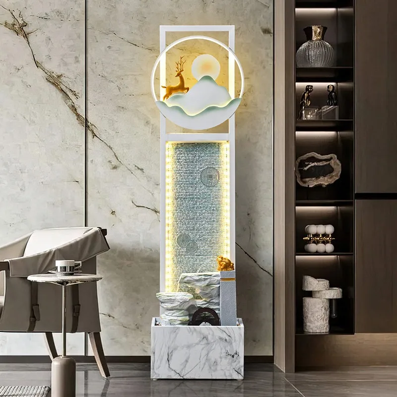 Light Luxury Flowing Decoration Circulating Water Curtain Wall Floor To Ceiling Living Room Decoration
Light Luxury Flowing Decoration Circulating Water Curtain Wall Floor To Ceiling Living Room Decoration