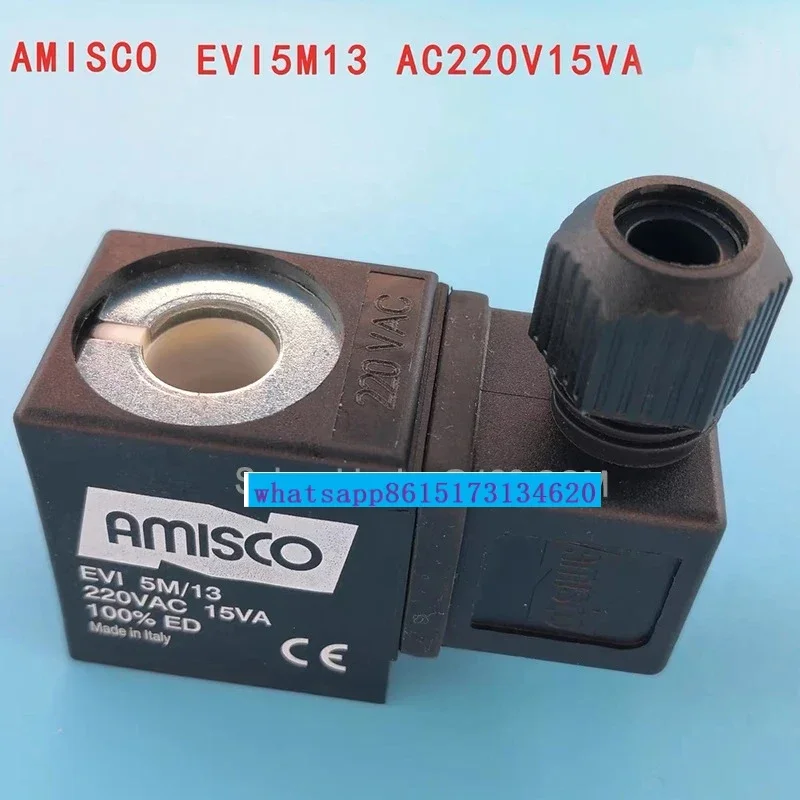 Original AMISCO EVI5M/13 AC220V EVI 5M/13 Solenoid Valve Coil EVI 5C13 DC24V EVI5C13 Inner Aperture:13MM Height:40MM
Original AMISCO EVI5M/13 AC220V EVI 5M/13 Solenoid Valve Coil EVI 5C13 DC24V EVI5C13 Inner Aperture:13MM Height:40MM