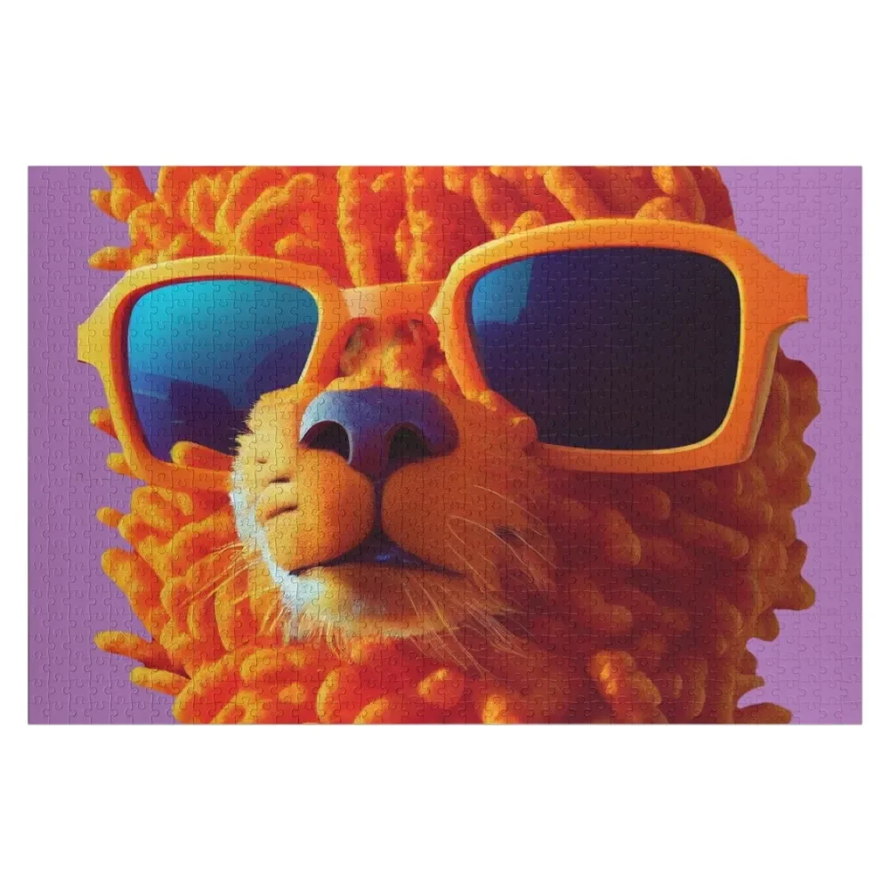The Real Chester Cheetah wears Ray-Ban Jigsaw Puzzle Wooden Adults Custom Name Wood Personalized Gift Married Baby Wooden Puzzle
The Real Chester Cheetah wears Ray-Ban Jigsaw Puzzle Wooden Adults Custom Name Wood Personalized Gift Married Baby Wooden Puzzle