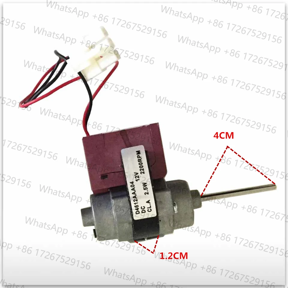 new for good working High-quality for refrigerator D4612AAA04 DC12V 2.5W Fan Motor
new for good working High-quality for refrigerator D4612AAA04 DC12V 2.5W Fan Motor
