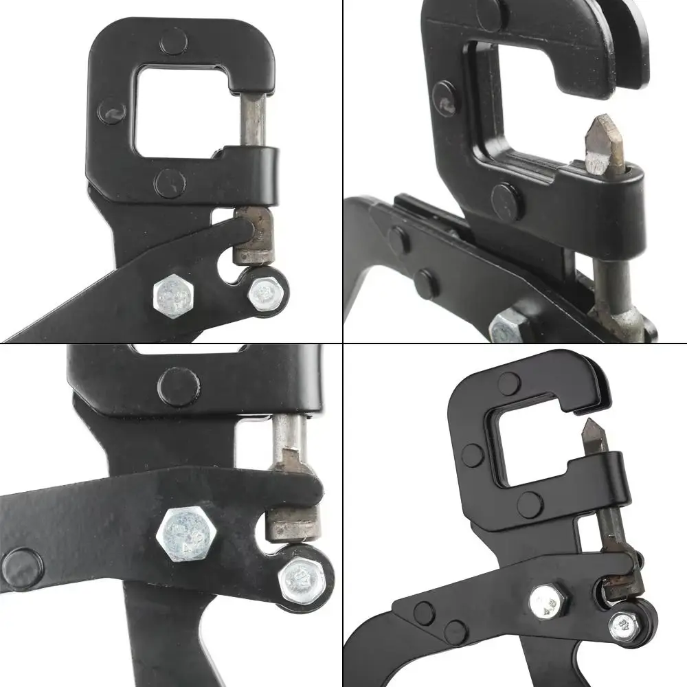 Щипцы для киля из легированной стали, профессиональные одноручные плоскогубцы без заклепок, зажим для киля, экономичные перфорационные плоскогубцы для сверления
Щипцы для киля из легированной стали, профессиональные одноручные плоскогубцы без заклепок, зажим для киля, экономичные перфорационные плоскогубцы для сверления