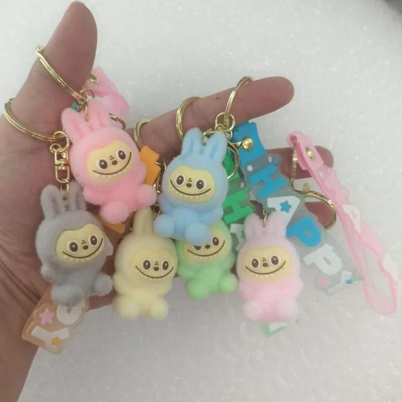 New Labubu Keychain Pendant Soft Flocking Cartoon Keyring Key Chain Car Pendant Backpack Decoration Boys & Girls Toys Gifts
New Labubu Keychain Pendant Soft Flocking Cartoon Keyring Key Chain Car Pendant Backpack Decoration Boys & Girls Toys Gifts