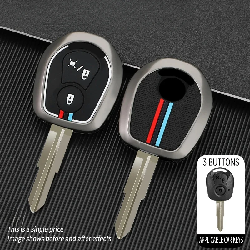 Zinc Alloy Car Key Case Cover Shell Fob For SsangYong Actyon Kyron Rexton Korando Car Protection Accessories
Zinc Alloy Car Key Case Cover Shell Fob For SsangYong Actyon Kyron Rexton Korando Car Protection Accessories