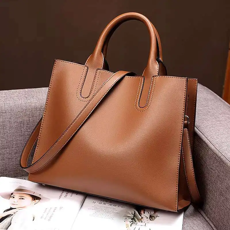 Shoulder Bag One Large Capacity Handheld Oil Wax Leather Handbags For Women High-Quality Messenger Versatile Luxury Crossbody
Shoulder Bag One Large Capacity Handheld Oil Wax Leather Handbags For Women High-Quality Messenger Versatile Luxury Crossbody