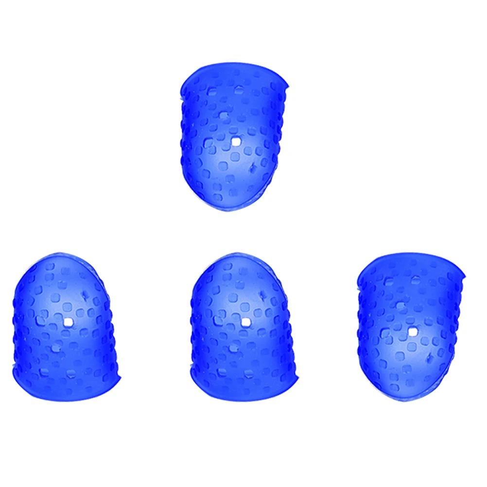 4 Pcs Finger Cots Easy to Use Protectors Silicone Guitar Thumb Caps for Men Fingertip Guards Navy Electric
4 Pcs Finger Cots Easy to Use Protectors Silicone Guitar Thumb Caps for Men Fingertip Guards Navy Electric