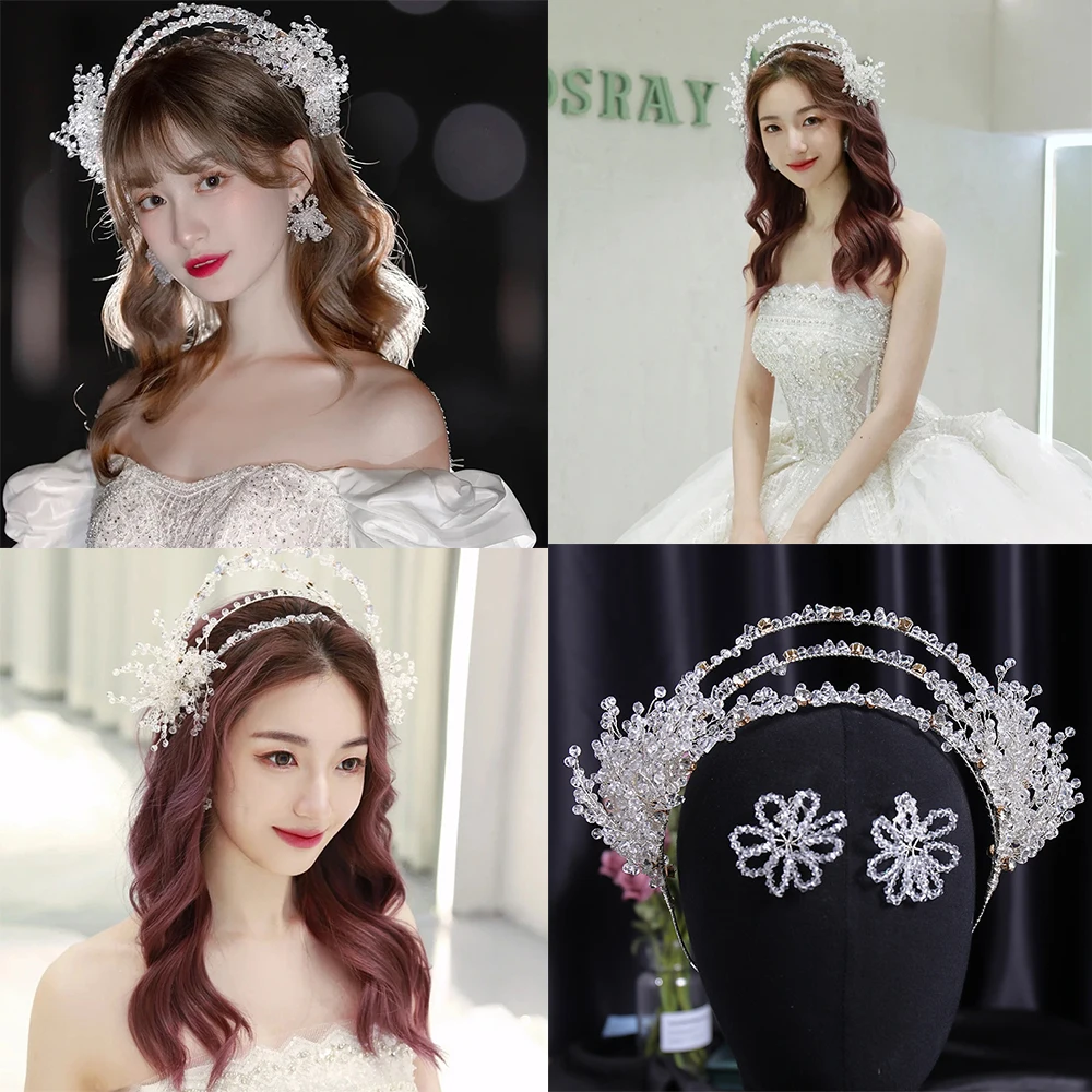Роскошные свадебные серьги-гвоздики в стиле ретро с короной и кристаллами в стиле барокко, Женский обруч для волос, повязка на голову для выпускного вечера и девушки, свадебные аксессуары для волос
Роскошные свадебные серьги-гвоздики в стиле ретро с короной и кристаллами в стиле барокко, Женский обруч для волос, повязка на голову для выпускного вечера и девушки, свадебные аксессуары для волос