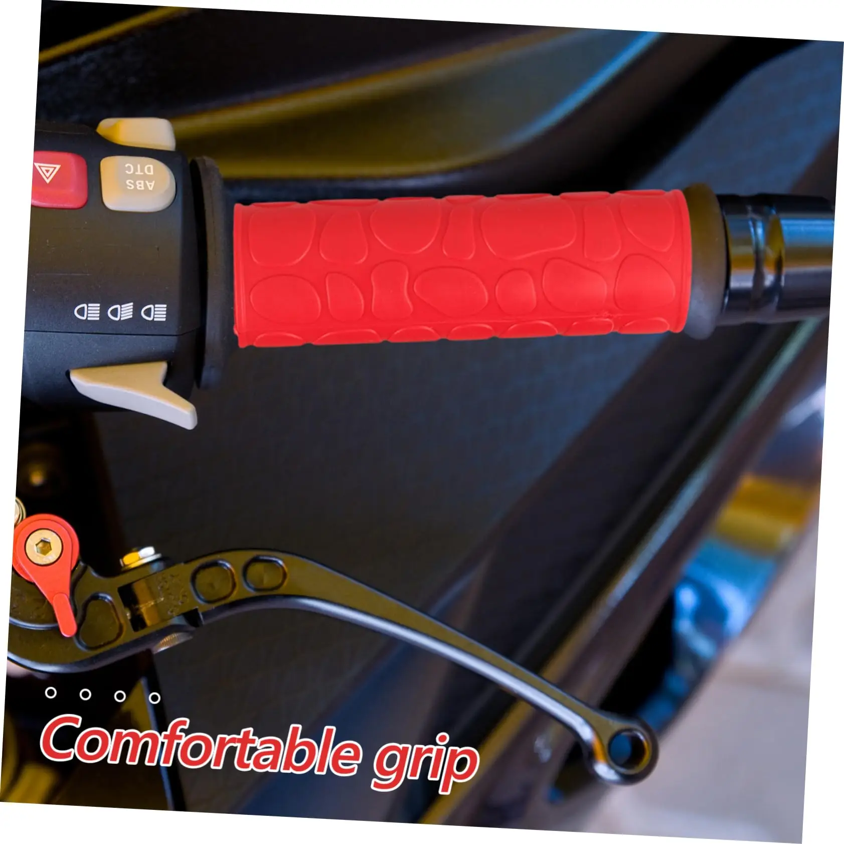 4 pc Motorcycle power-assisted rider handlebar cover, horn cover, handle glue, soft rubber grip cover, grip rubber cover
4 pc Motorcycle power-assisted rider handlebar cover, horn cover, handle glue, soft rubber grip cover, grip rubber cover