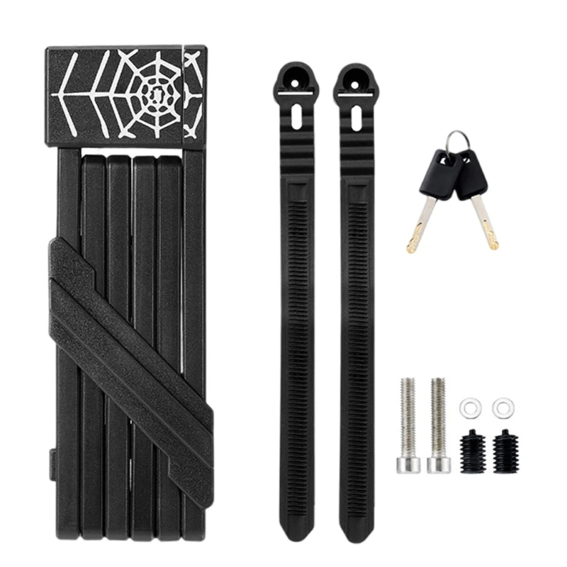 A1A2 Heavy Duty AntiTheft Cycling Lock with Key and Frame Mount Folding Bike Lock High Security Bicycles Lock Cycling Part
A1A2 Heavy Duty AntiTheft Cycling Lock with Key and Frame Mount Folding Bike Lock High Security Bicycles Lock Cycling Part