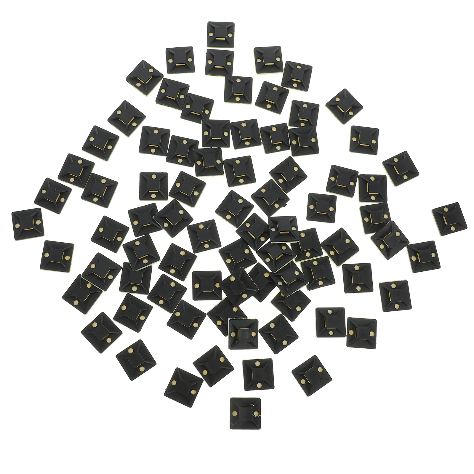 100pcs Cable Tie Mounting Base Self Adhesive Zip Tie Holder For Wire Management Durable Abs Mounts Cable Organizers Parts
100pcs Cable Tie Mounting Base Self Adhesive Zip Tie Holder For Wire Management Durable Abs Mounts Cable Organizers Parts