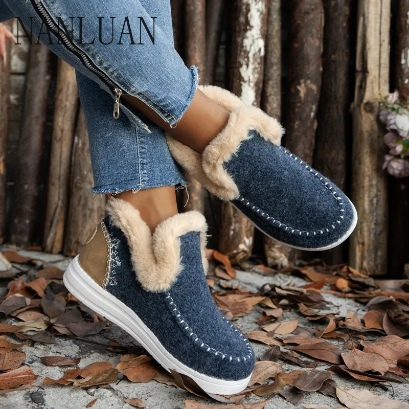 2024 Boutique Winter Classic Women's Boots New Style Simple Solid Color Women's Shoes Low Top Hot Selling Outdoor Snow Boots
2024 Boutique Winter Classic Women's Boots New Style Simple Solid Color Women's Shoes Low Top Hot Selling Outdoor Snow Boots