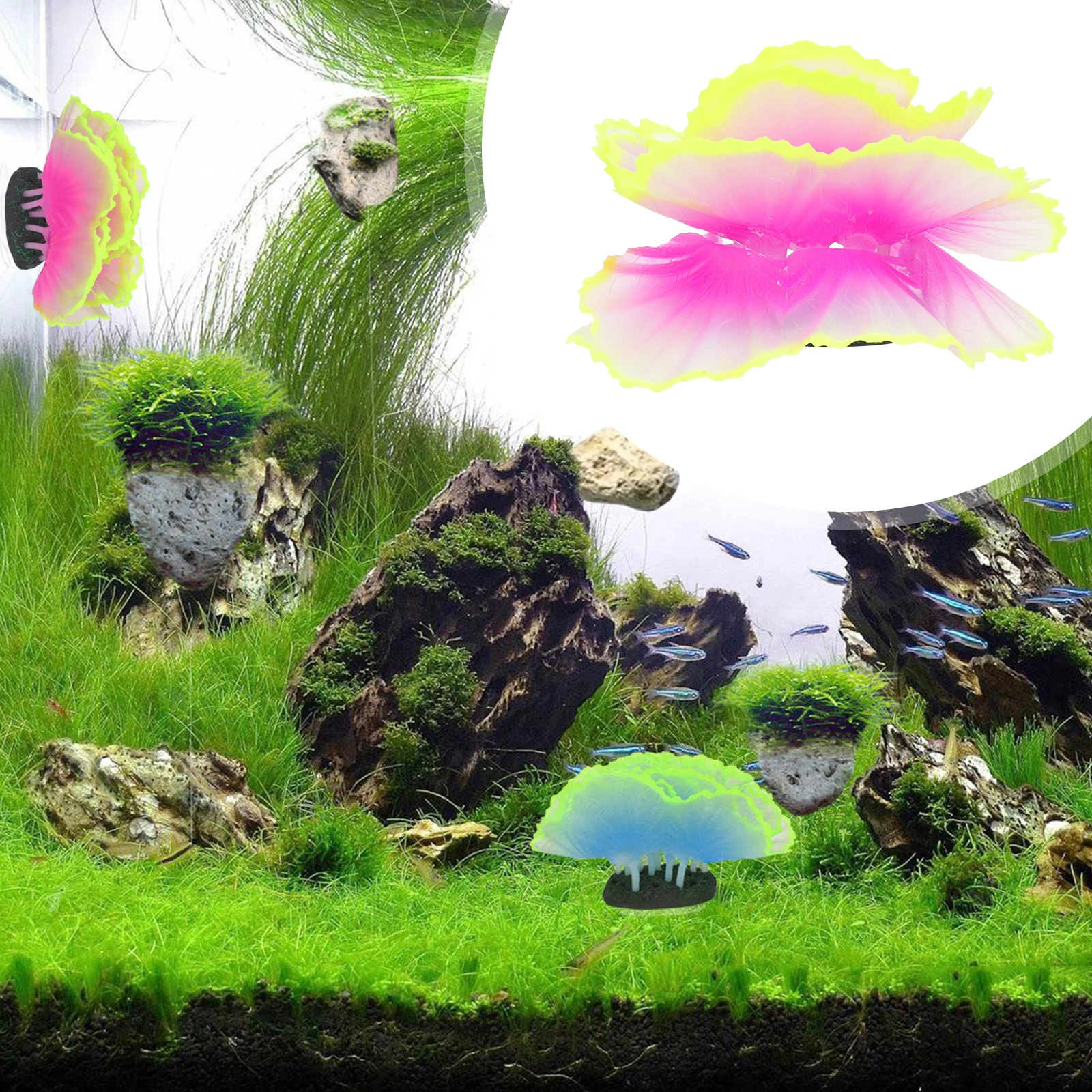 Fluorescence Simulation Coral Aquarium Ornament Realistic Resin Coral Fish Tank Decoration Plant Landscape Accessory
Fluorescence Simulation Coral Aquarium Ornament Realistic Resin Coral Fish Tank Decoration Plant Landscape Accessory