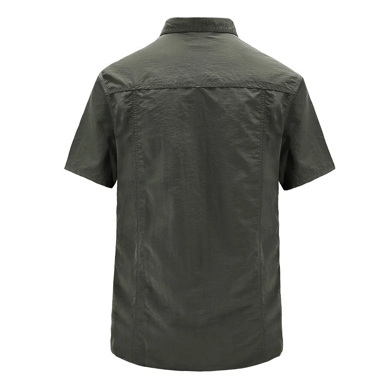 Summer Military Shirt Men Outdoor Thin Short Sleeve Quick Dry Waterproof Tactical Male Large Size M-4XL Lapel Mens
Summer Military Shirt Men Outdoor Thin Short Sleeve Quick Dry Waterproof Tactical Male Large Size M-4XL Lapel Mens