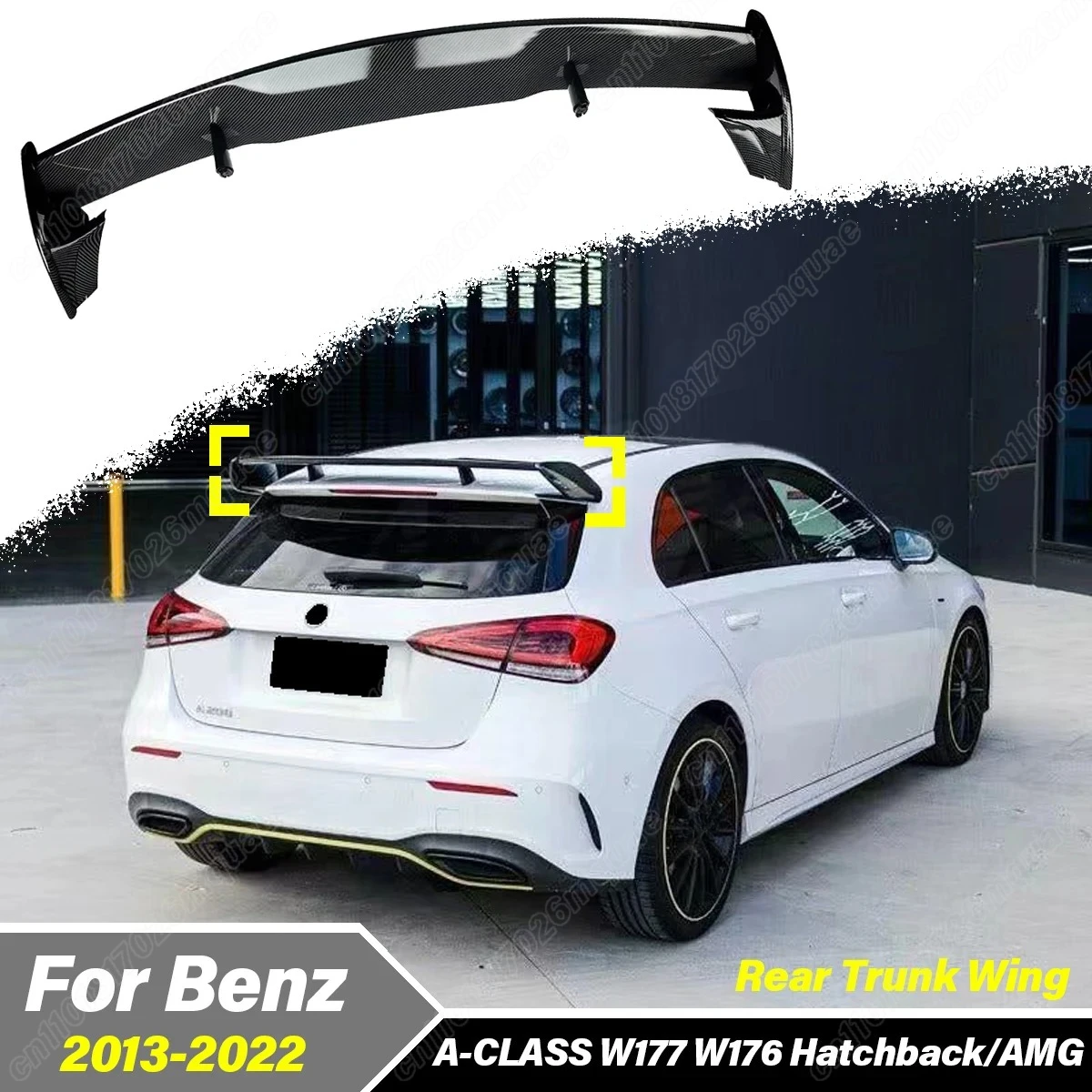 For Mercedes Benz A Class W176 W177 AMG 2013 2014 2015 2016 2017 2018 2019 2020 2021 2022 Car Rear Roof Spoiler Wing Body Kit
For Mercedes Benz A Class W176 W177 AMG 2013 2014 2015 2016 2017 2018 2019 2020 2021 2022 Car Rear Roof Spoiler Wing Body Kit