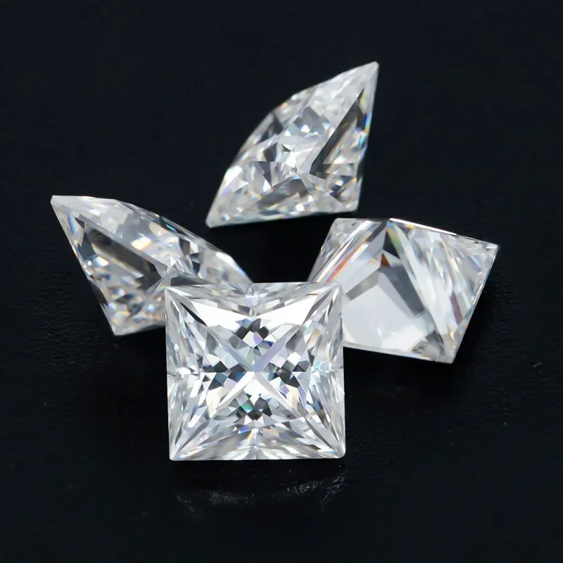 2PCS 1.5mm~8mm Brillaint Princess Cut D Color VVS1 Moissanite Stone Loose Gemstone Diamond Test Positive For Jewelry Making
2PCS 1.5mm~8mm Brillaint Princess Cut D Color VVS1 Moissanite Stone Loose Gemstone Diamond Test Positive For Jewelry Making