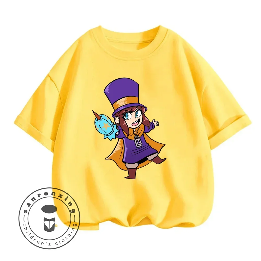 2024 Whimsical Design Cartoon Hat in Time Summer Short Sleeve Playful Super Cute Style Suitable for Boys and Girls Aged 3-14
2024 Whimsical Design Cartoon Hat in Time Summer Short Sleeve Playful Super Cute Style Suitable for Boys and Girls Aged 3-14