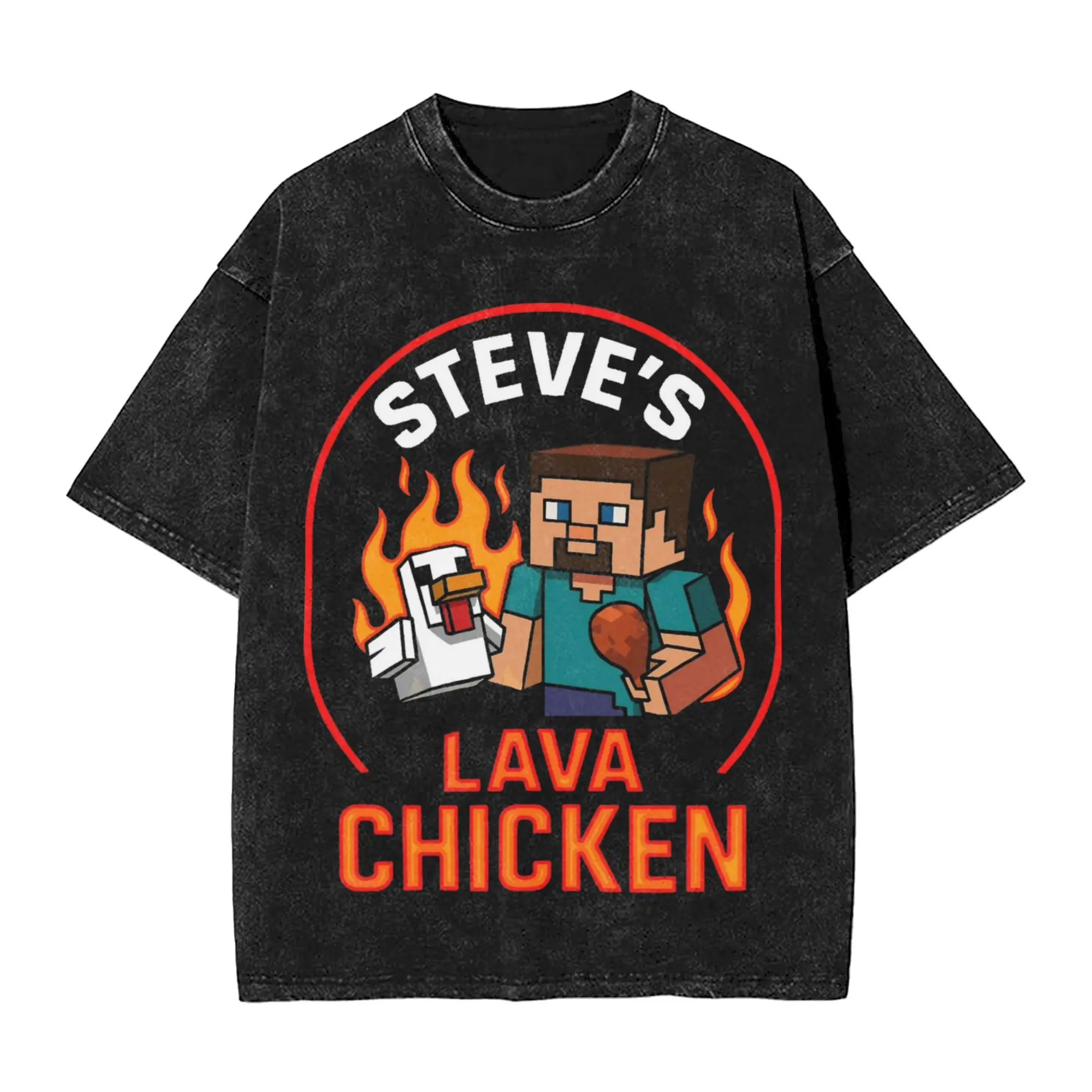 Stylish Steve's Lava Chicken 2025 Movie Merch T-Shirts for Men Women Washed Cotton Tee Shirts Clothing
Stylish Steve's Lava Chicken 2025 Movie Merch T-Shirts for Men Women Washed Cotton Tee Shirts Clothing