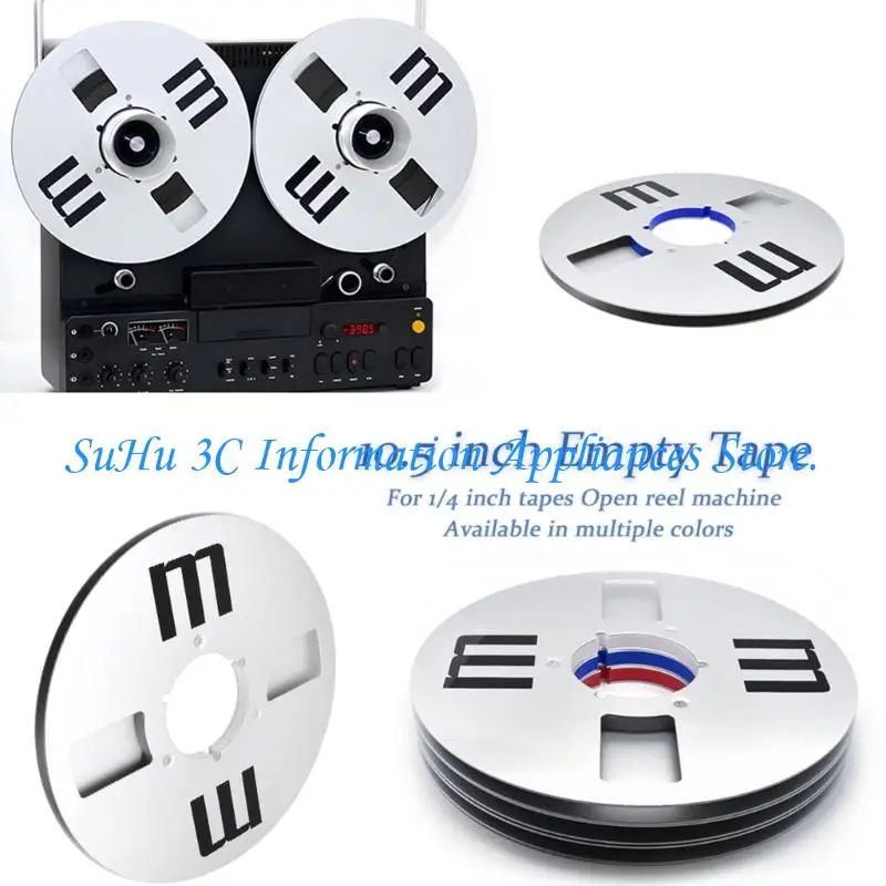 Unused Aluminum Nab Hub Reel 10.5Inch Diameter Spool Sound Tape Takeup Reel
Unused Aluminum Nab Hub Reel 10.5Inch Diameter Spool Sound Tape Takeup Reel