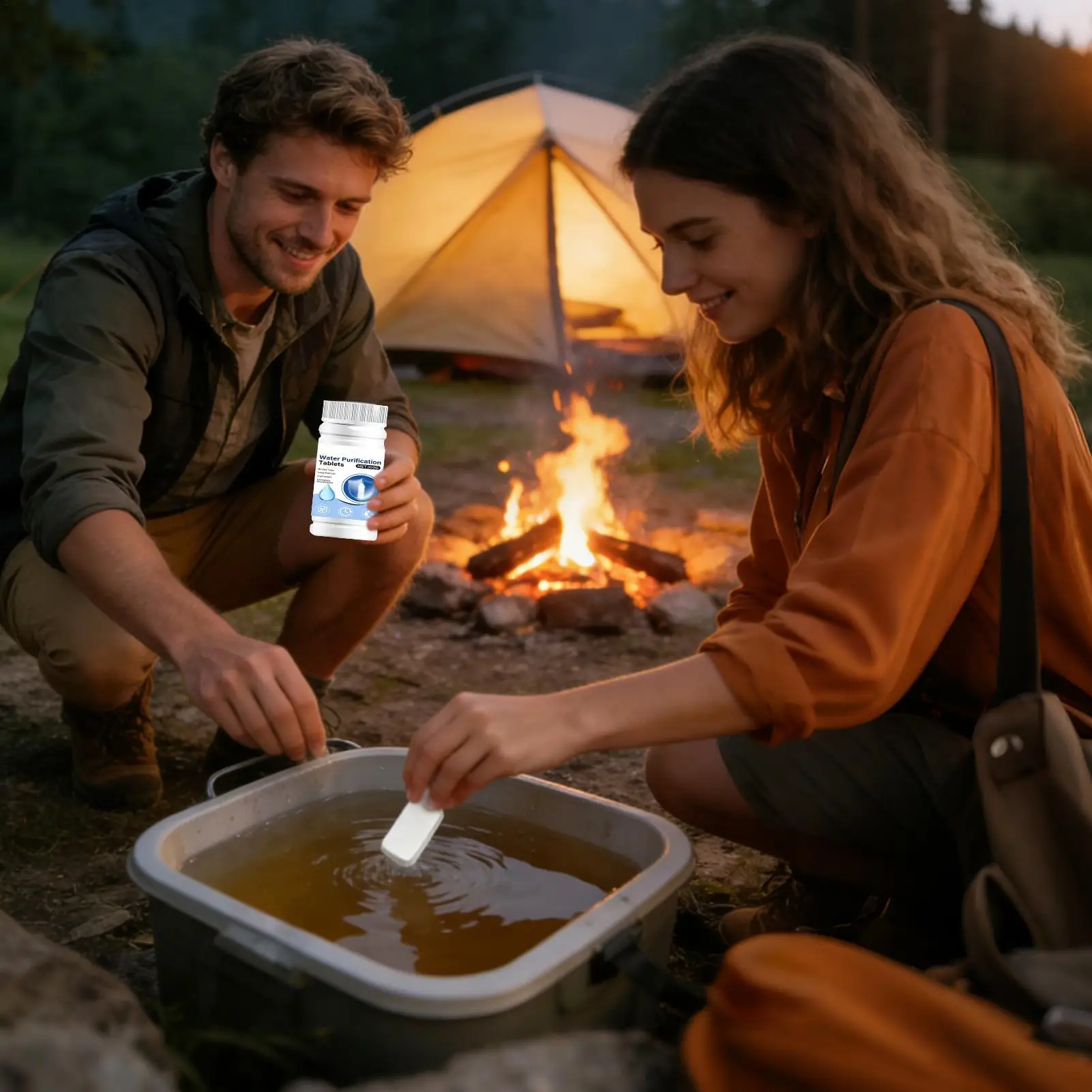 Drinking Water Purification Tablets Odorless Portable Effective Fast Dissolving Camping Hiking Water Filter Tablets For Outdoor
Drinking Water Purification Tablets Odorless Portable Effective Fast Dissolving Camping Hiking Water Filter Tablets For Outdoor