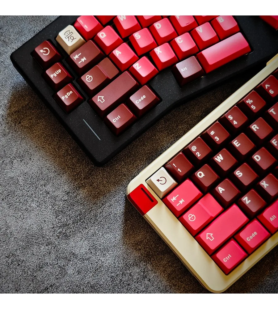 Cake keycap red factory height ABS two-color molding 61/64/75/87/104 etc
Cake keycap red factory height ABS two-color molding 61/64/75/87/104 etc