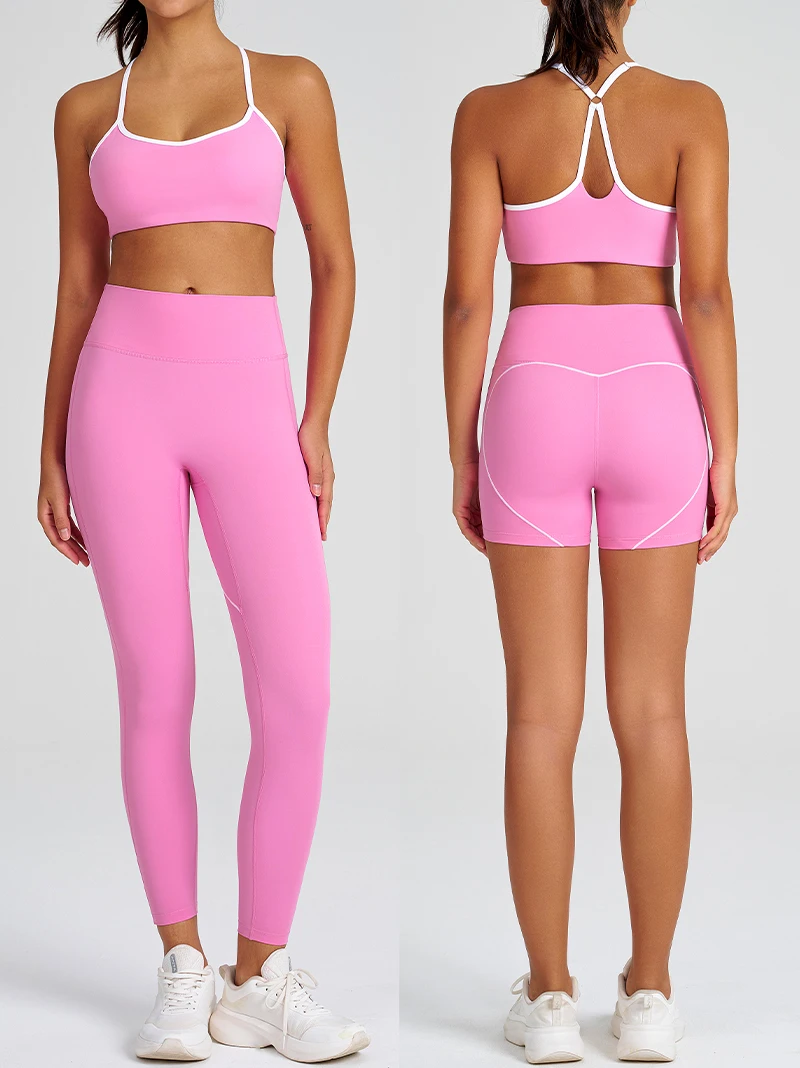Gym High Waist Hip Lift Yoga Shorts Slimming Tight-fitting Sling Beauty Back Running Sports Underwear Yoga Clothes Set Women
Gym High Waist Hip Lift Yoga Shorts Slimming Tight-fitting Sling Beauty Back Running Sports Underwear Yoga Clothes Set Women