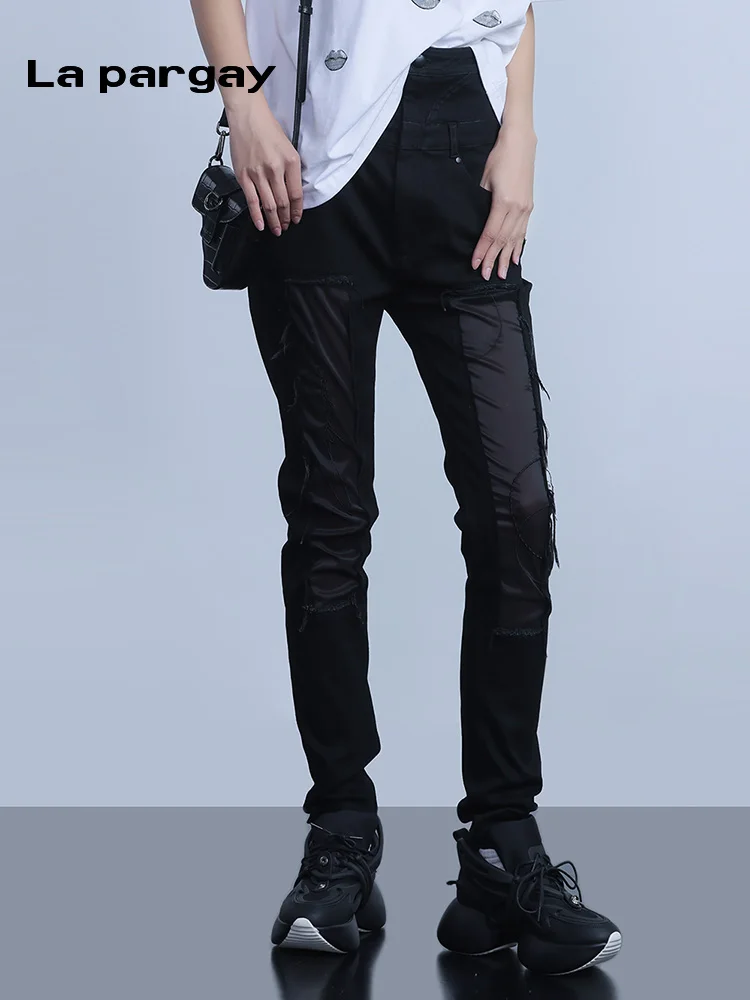 Napa Jia 2024 Summer New Bla Casual Denim High Waist Slimming Pencil Pants Simple Splicing Design Women's Casual Trousers
Napa Jia 2024 Summer New Bla Casual Denim High Waist Slimming Pencil Pants Simple Splicing Design Women's Casual Trousers