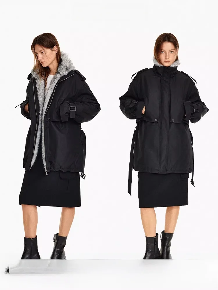 Зимняя утепленная парка Age of Ascent: женское дизайнерское хлопковое пальто с меховым воротником, особо теплая, для экстремальных холодов
Зимняя утепленная парка Age of Ascent: женское дизайнерское хлопковое пальто с меховым воротником, особо теплая, для экстремальных холодов