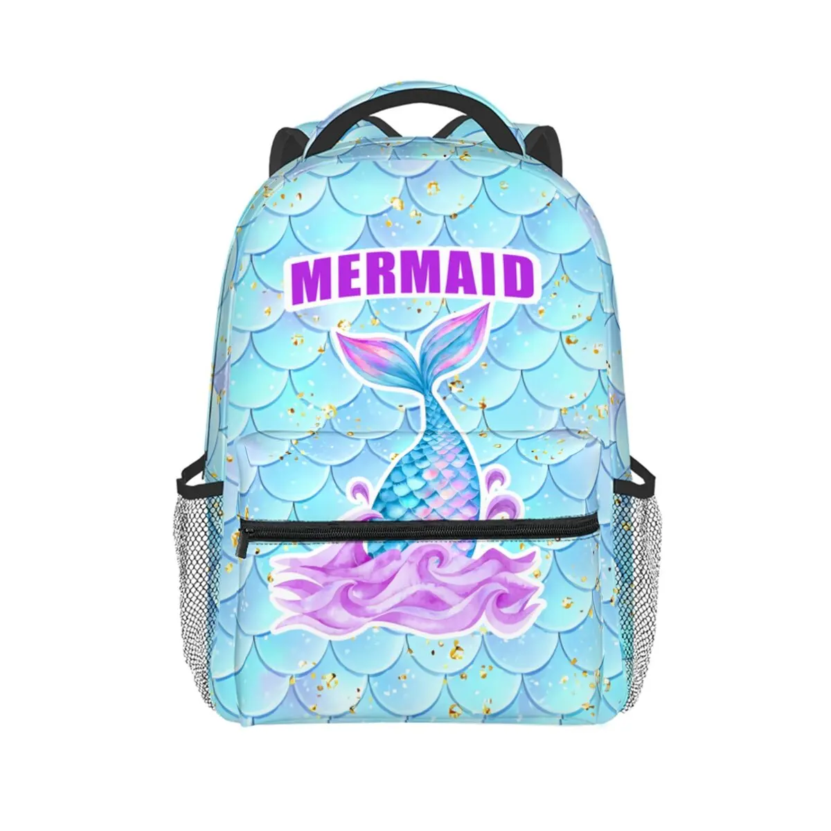 Mermaid School Backpack Best Gifts for Boys Girls 2D Flat Cartoon Waterproof Stylish Fashion Design for Children
Mermaid School Backpack Best Gifts for Boys Girls 2D Flat Cartoon Waterproof Stylish Fashion Design for Children