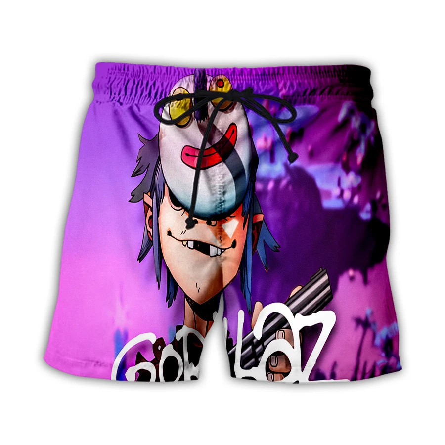 Gorillaz Rock Band 3D Print Beach Shorts Men Women Hip Hop Oversized Surfing Board Sport Pants Swimsuits Trunks Man Clothing
Gorillaz Rock Band 3D Print Beach Shorts Men Women Hip Hop Oversized Surfing Board Sport Pants Swimsuits Trunks Man Clothing