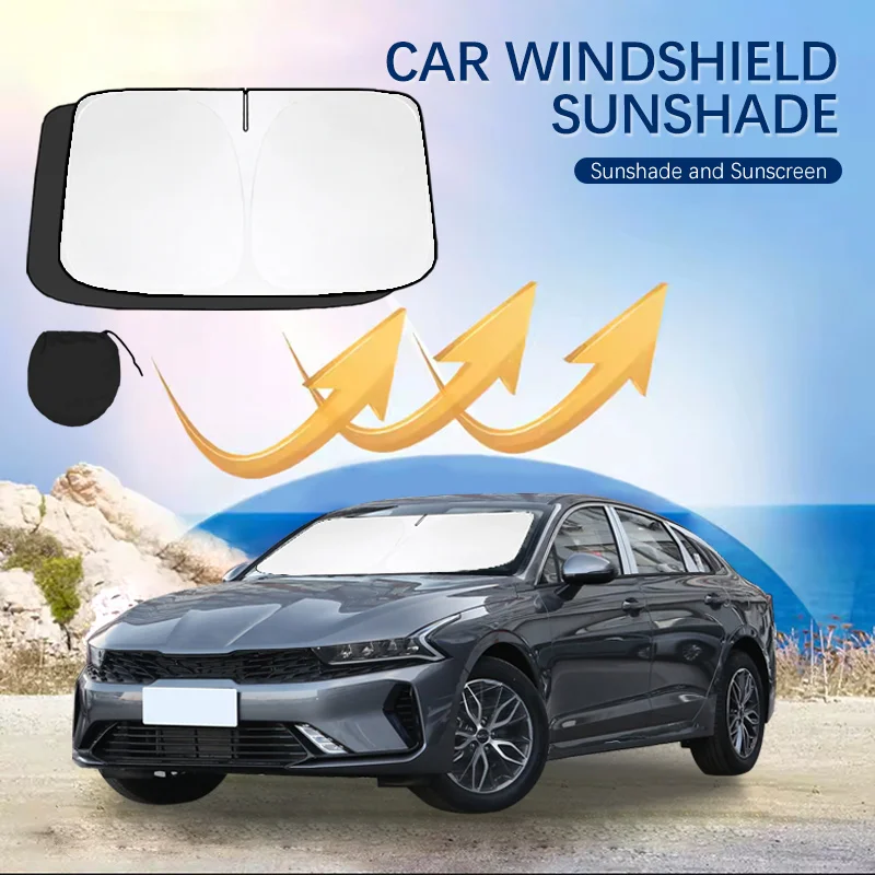 Car Visor Sunscreen Window Sun Shade Blocks Parasol Coche UV Rays Driver Protection For KIA K5 QL
Car Visor Sunscreen Window Sun Shade Blocks Parasol Coche UV Rays Driver Protection For KIA K5 QL