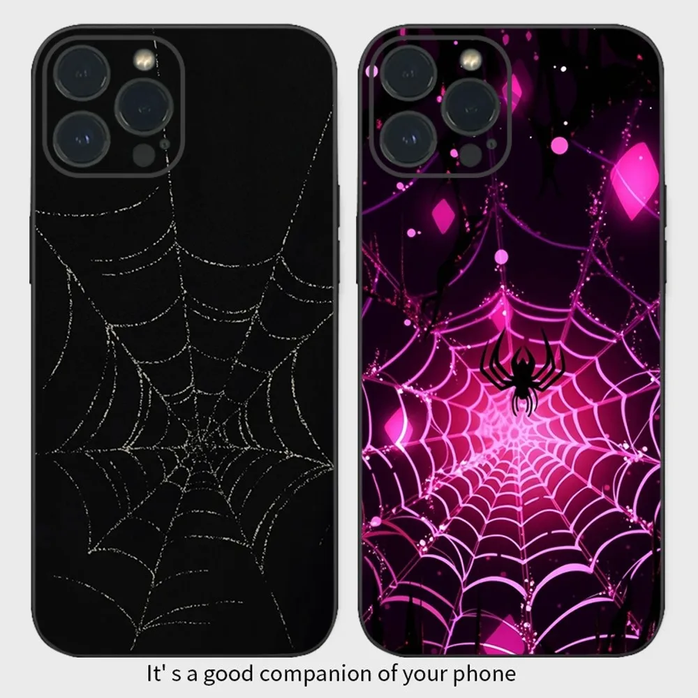 Cool Black and white Spider Pattern Phone Case For iPhone15 14 13 12 Mini 11 Pro XS Max X XR SE5 6 7 8 Plus Soft Silicone Cover
Cool Black and white Spider Pattern Phone Case For iPhone15 14 13 12 Mini 11 Pro XS Max X XR SE5 6 7 8 Plus Soft Silicone Cover