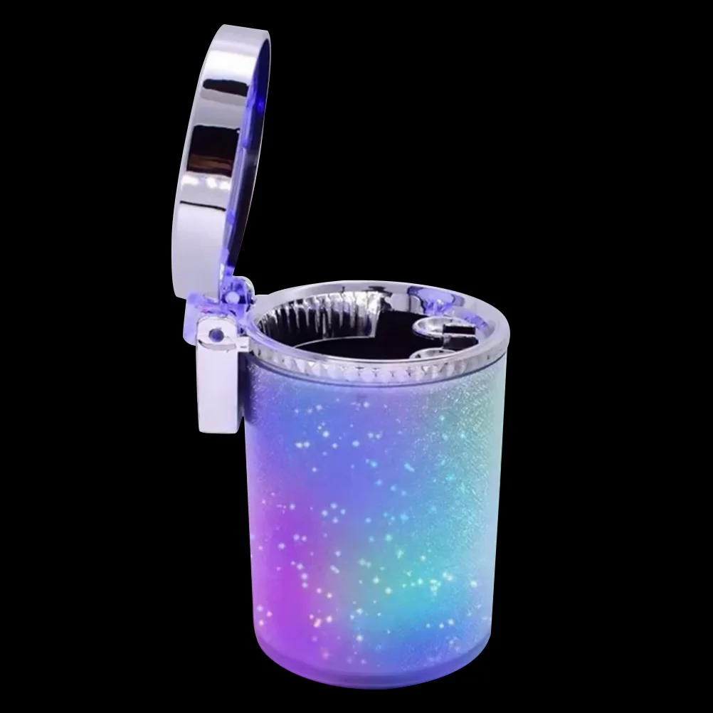 Led Light Ashtray Stylish Smokeproof Cigarette Holder Sealable Ash Container For Car Lid Vehicle Auto Decor Silver Color
Led Light Ashtray Stylish Smokeproof Cigarette Holder Sealable Ash Container For Car Lid Vehicle Auto Decor Silver Color