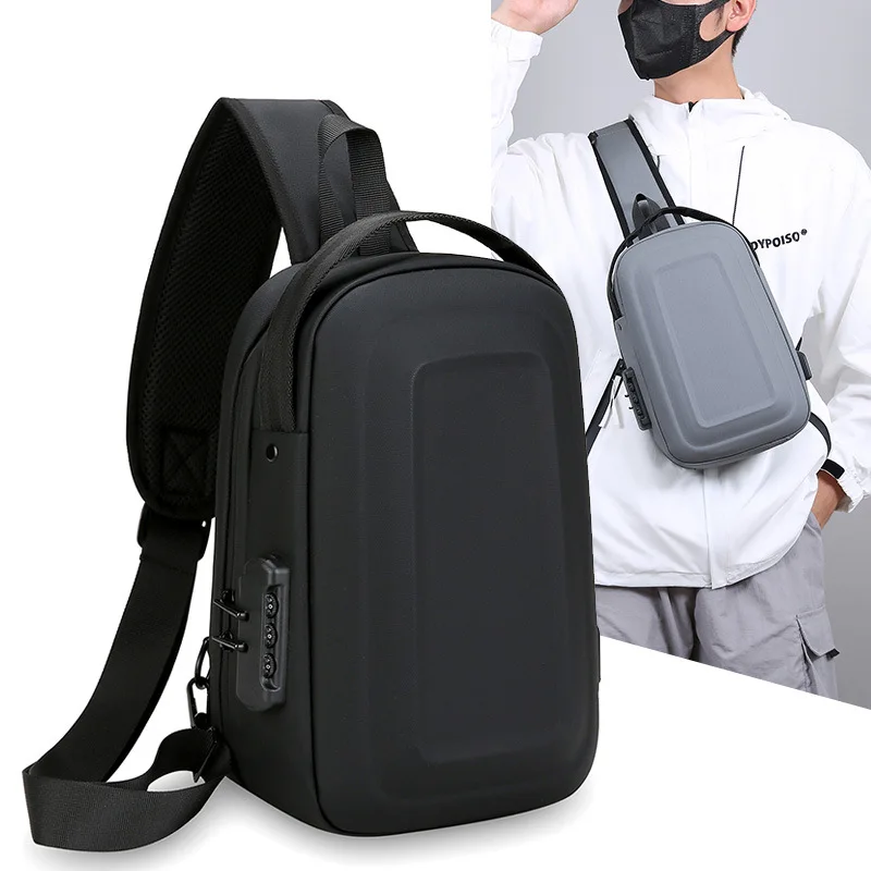 New Business Casual Men's Motorcycle Chest Bag Fashionable Trendy Commuter Bag Hard Crossbody Bag for Male Students
New Business Casual Men's Motorcycle Chest Bag Fashionable Trendy Commuter Bag Hard Crossbody Bag for Male Students