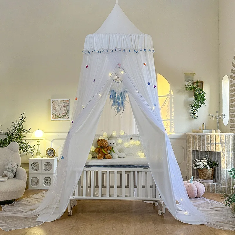 1pcs Blackout Dome Bed Canopy for Kids Windproof Bed Curtain Headboard Cover Mosquito Net Ceiling Hanging Baby Tent Indoor
1pcs Blackout Dome Bed Canopy for Kids Windproof Bed Curtain Headboard Cover Mosquito Net Ceiling Hanging Baby Tent Indoor