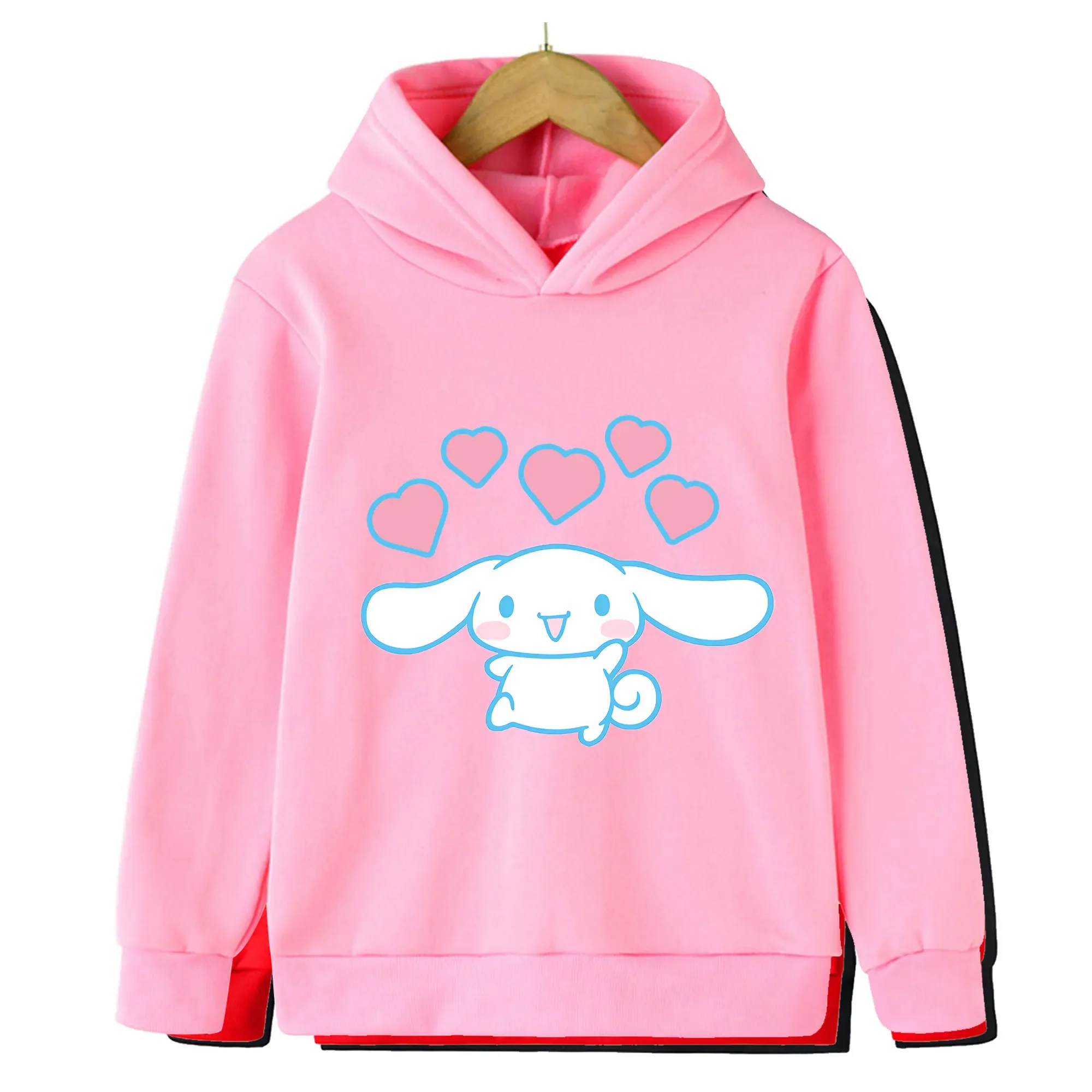 Children's Kawaii Sanrio Cinnamon roll-printed hoodie children's cartoon pattern T-shirt comfortable long-sleeved top
Children's Kawaii Sanrio Cinnamon roll-printed hoodie children's cartoon pattern T-shirt comfortable long-sleeved top