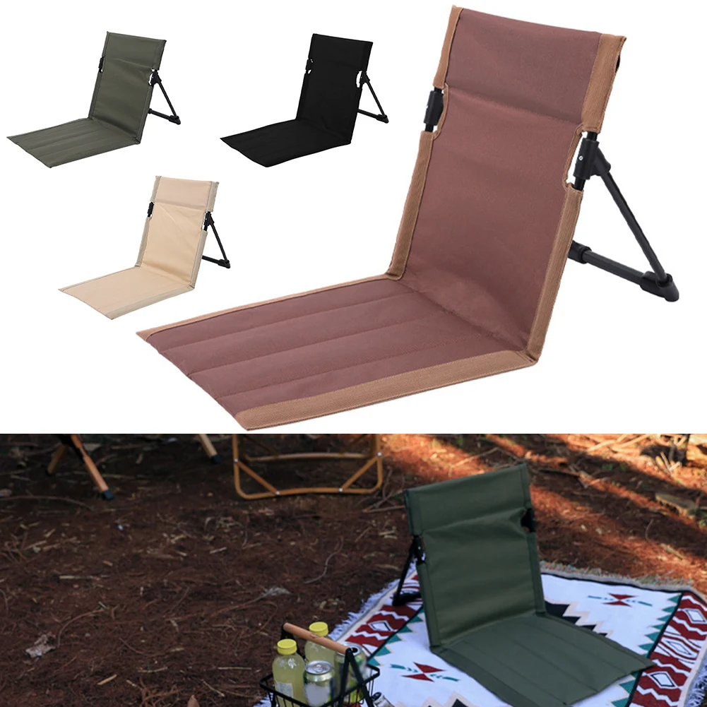 1pc Foldable Camping Chair Ergonomic Single Lazy Back Chair For Outdoor Picnic Beach Camping Chair Portable Accessories
1pc Foldable Camping Chair Ergonomic Single Lazy Back Chair For Outdoor Picnic Beach Camping Chair Portable Accessories