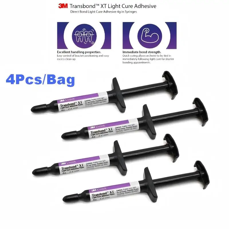 3M Transbond XT светоотверждаемый адгезив для ортодонтии 712-036, 4 шт., 3M Transbond XT адгезивный праймер для ортодонтии
3M Transbond XT светоотверждаемый адгезив для ортодонтии 712-036, 4 шт., 3M Transbond XT адгезивный праймер для ортодонтии