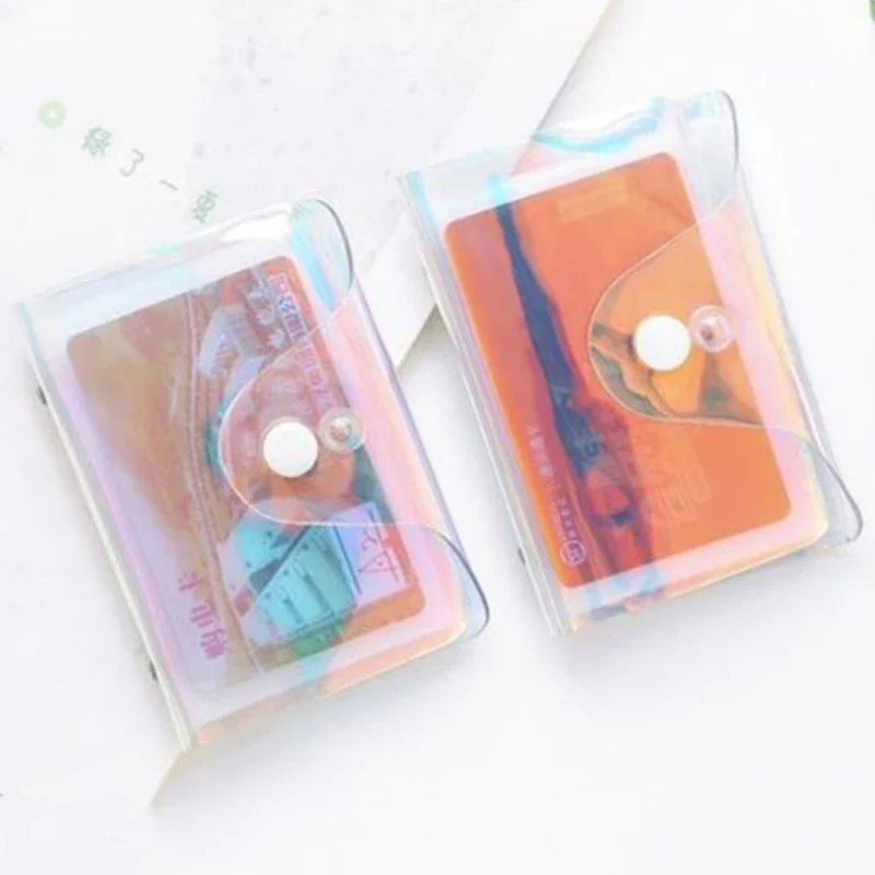 Transparent PVC Credit Card Holder Women Card Case Organizer Wallet Fashion Clear Passport Cards Storage Bags
Transparent PVC Credit Card Holder Women Card Case Organizer Wallet Fashion Clear Passport Cards Storage Bags