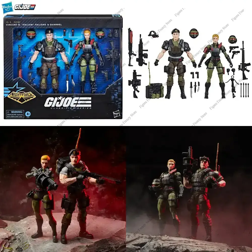 Special Offer In-Stock Hasbro G.I. Joe Classified Series #138 Night Force Vincent R Falcone & Quarrel 15cm Action Figure for
Special Offer In-Stock Hasbro G.I. Joe Classified Series #138 Night Force Vincent R Falcone & Quarrel 15cm Action Figure for
