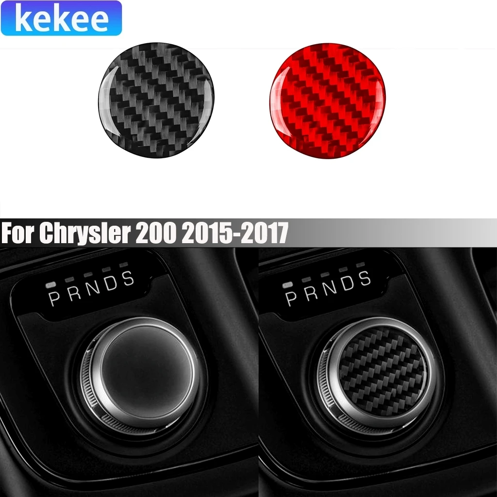 Carbon Fiber Car Accessories Center Console Multimedia Knob Interior Modified Sticker Cover Trim For Chrysler 200 2015 2016 2017
Carbon Fiber Car Accessories Center Console Multimedia Knob Interior Modified Sticker Cover Trim For Chrysler 200 2015 2016 2017
