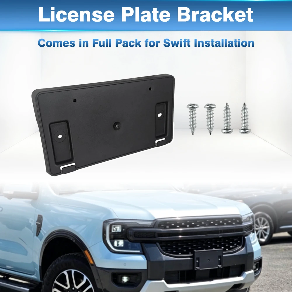 For Ford Ranger Lariat XL XLT 2024 2025 2026 US Version Car Front License Plate Holder Frame FO1068206 N1WZ17A385N N1WZ-17A385-N
For Ford Ranger Lariat XL XLT 2024 2025 2026 US Version Car Front License Plate Holder Frame FO1068206 N1WZ17A385N N1WZ-17A385-N