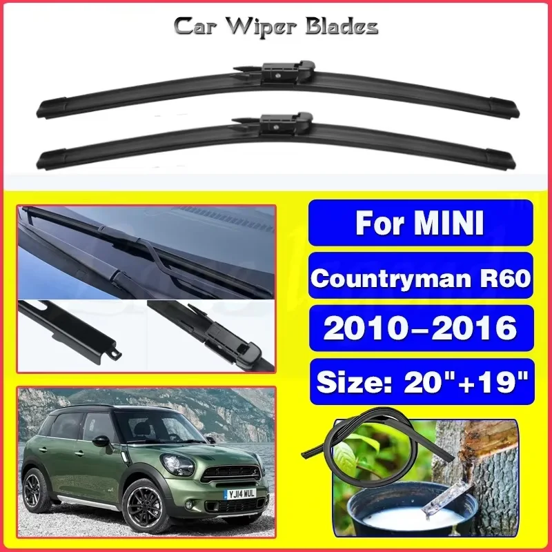 2pcs For Mini Countryman R60 2010 2011 2012 2013 2014 2015 2016 Front Wiper Blades Windshield Windscreen Front Window 20"+19"
2pcs For Mini Countryman R60 2010 2011 2012 2013 2014 2015 2016 Front Wiper Blades Windshield Windscreen Front Window 20"+19"